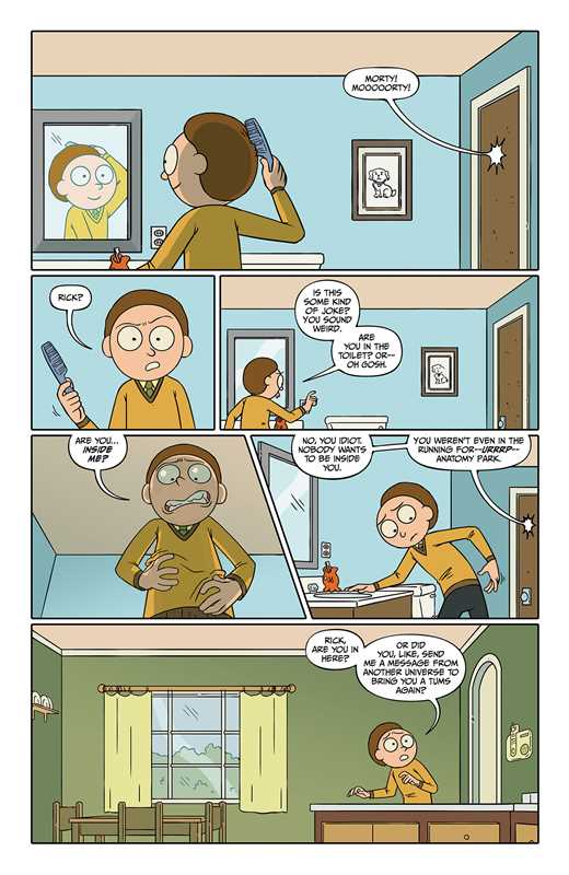 Simon & Schuster - Rick and Morty Oni Compact Comics Edition: The Unkillable Collection by Kyle Starks