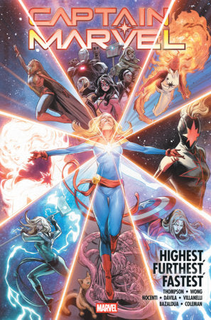 Captain Marvel: Highest, Furthest, Fastest Omnibus Carmen Carnero