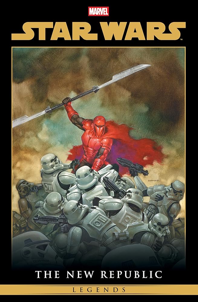 Star Wars Legends: The New Republic Omnibus Vol. 3 Dave Dorman Crimson Empire Cover cover image