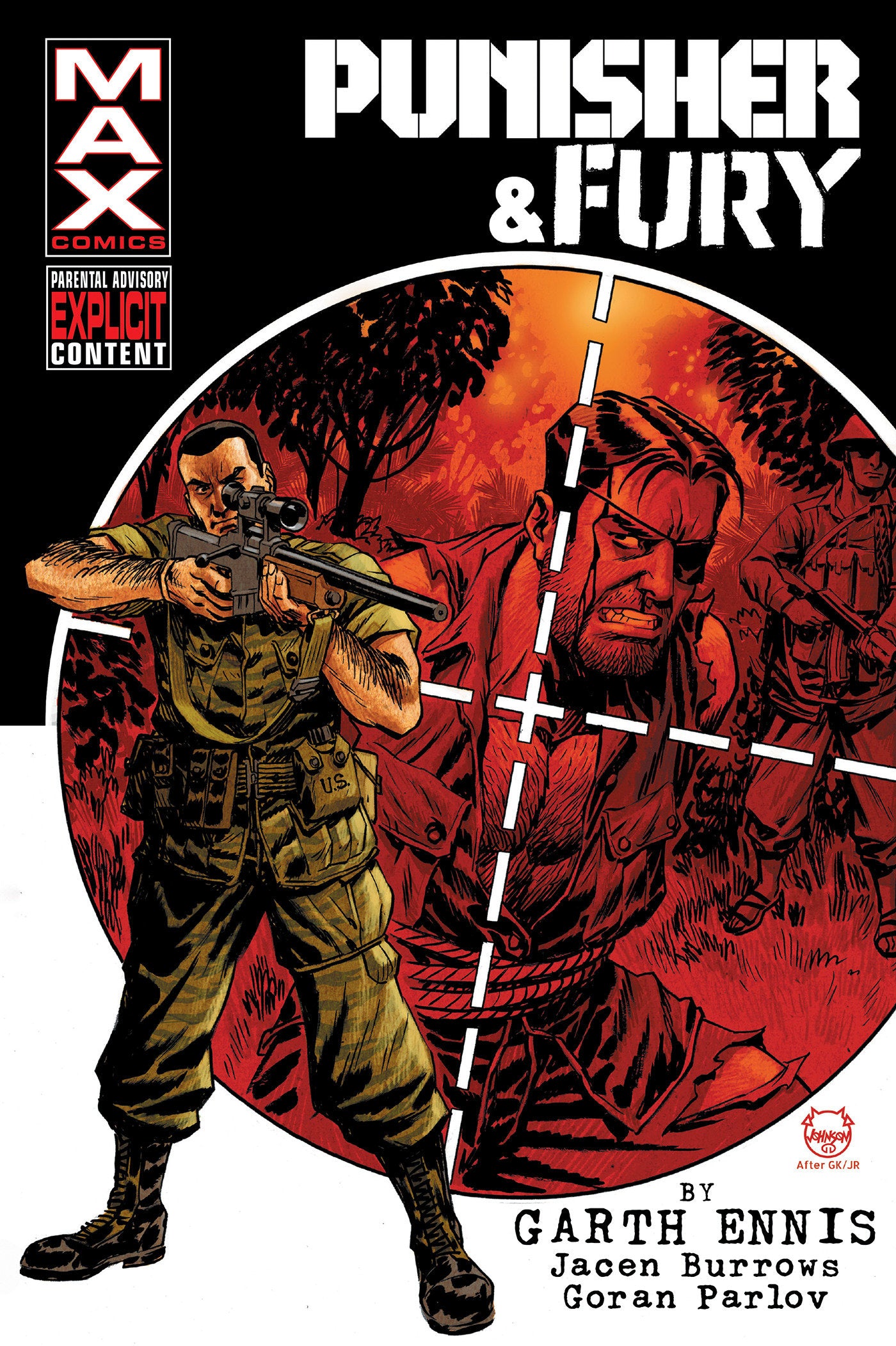 Punisher & Fury Max by Garth Ennis Omnibus Dave Johnson