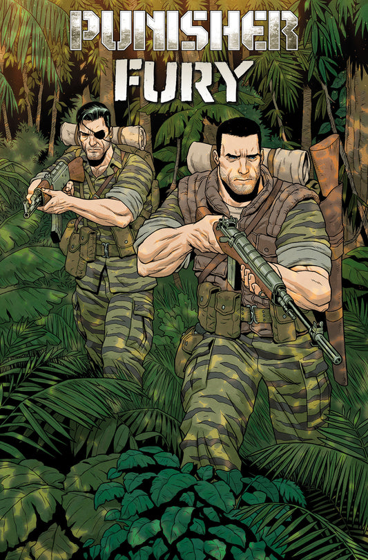 Punisher & Fury Max by Garth Ennis Omnibus Variant Jacen Burrows