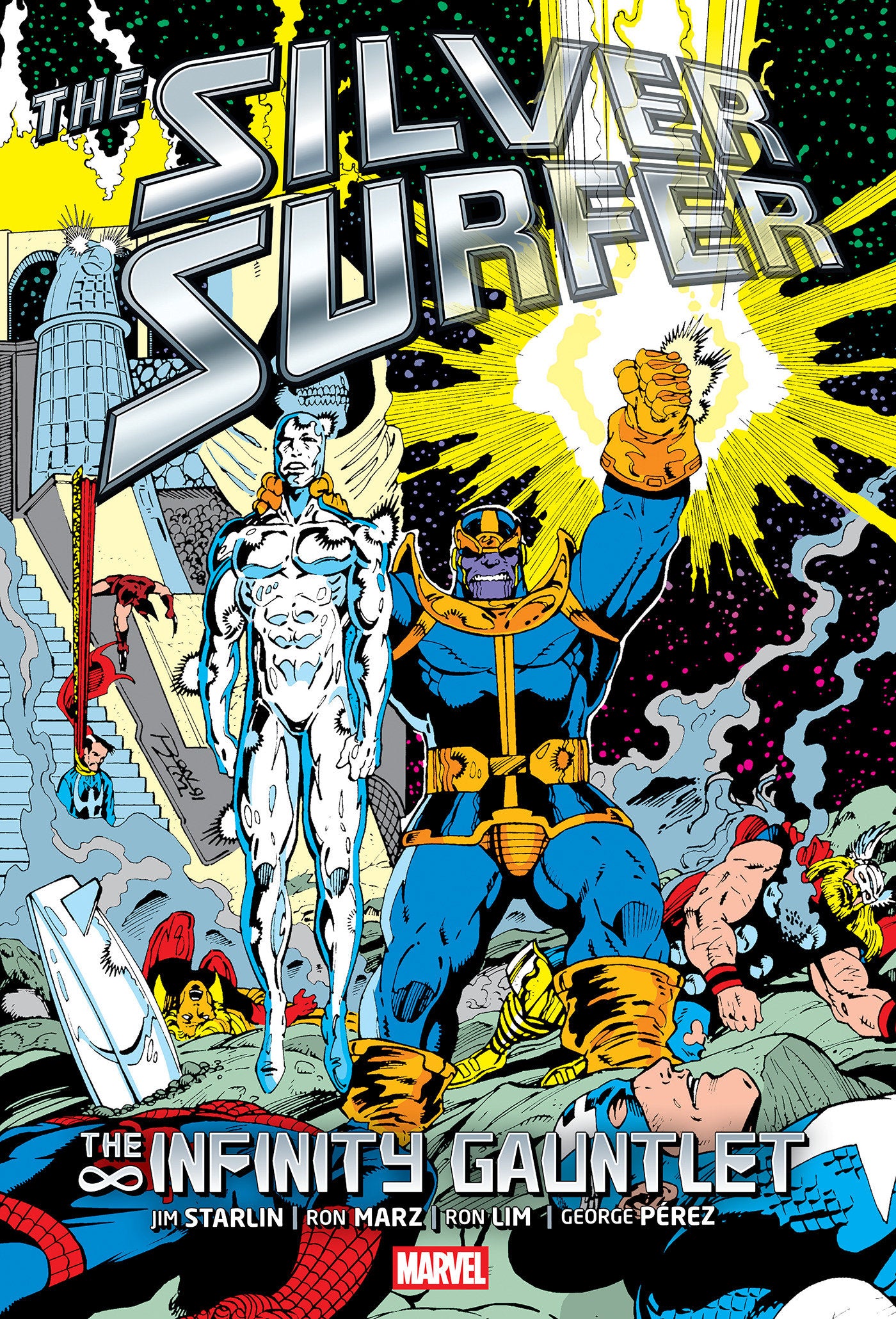 Silver Surfer: the Infinity Gauntlet Omnibus Ron Lim Infinity Gauntlet