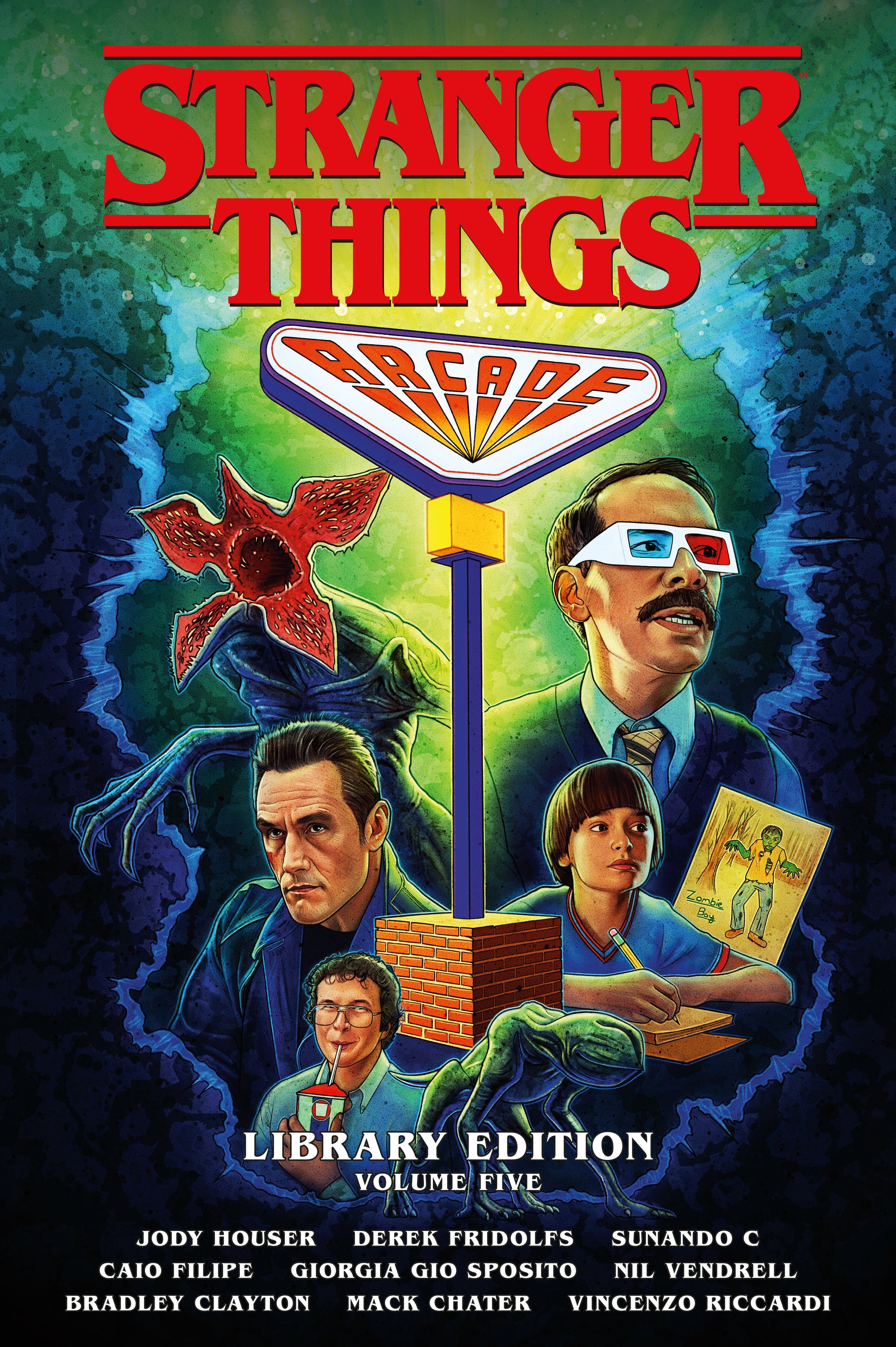 Stranger Things Library Edition Volume 5 (graphic Novel)