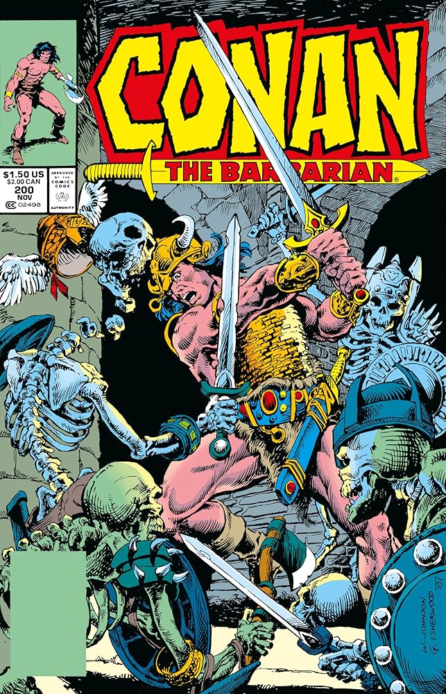Conan The Barbarian: The Original Comics Omnibus Vol.8 (CONAN THE BARBARIAN OMNIBUS) cover image
