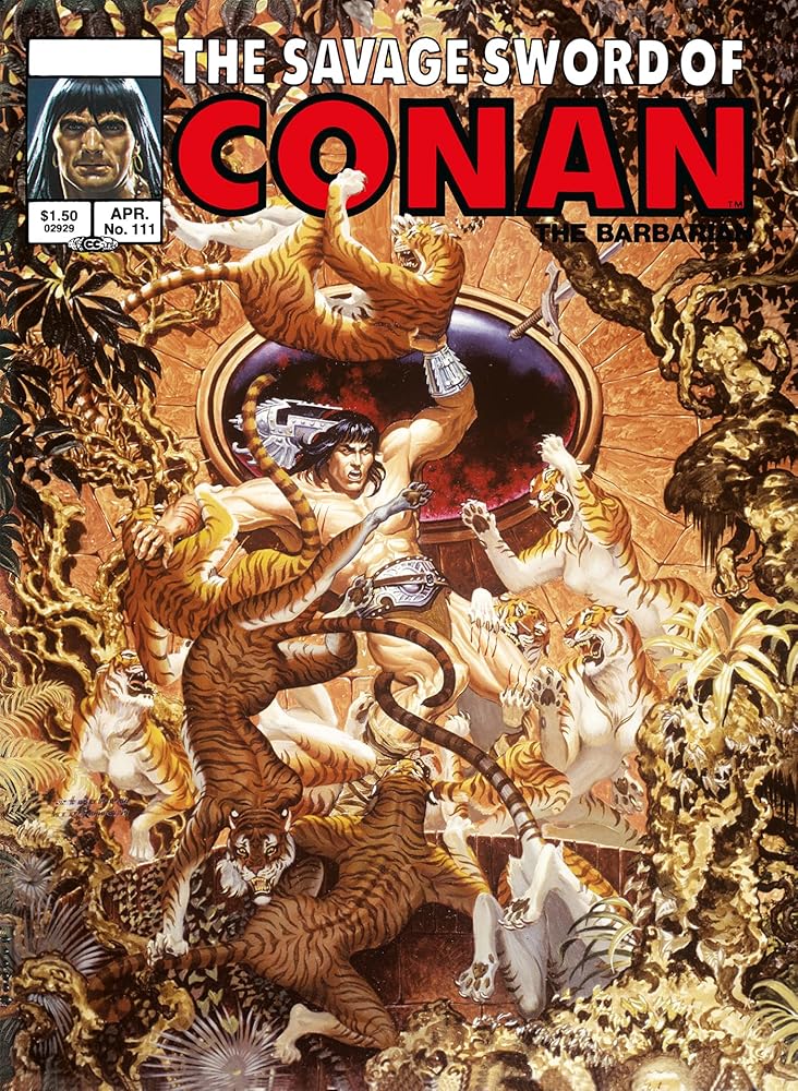 The Savage Sword Of Conan: The Original Comics Omnibus Vol.8 (SAVAGE SWORD OF CONAN OMNIBUS) cover image