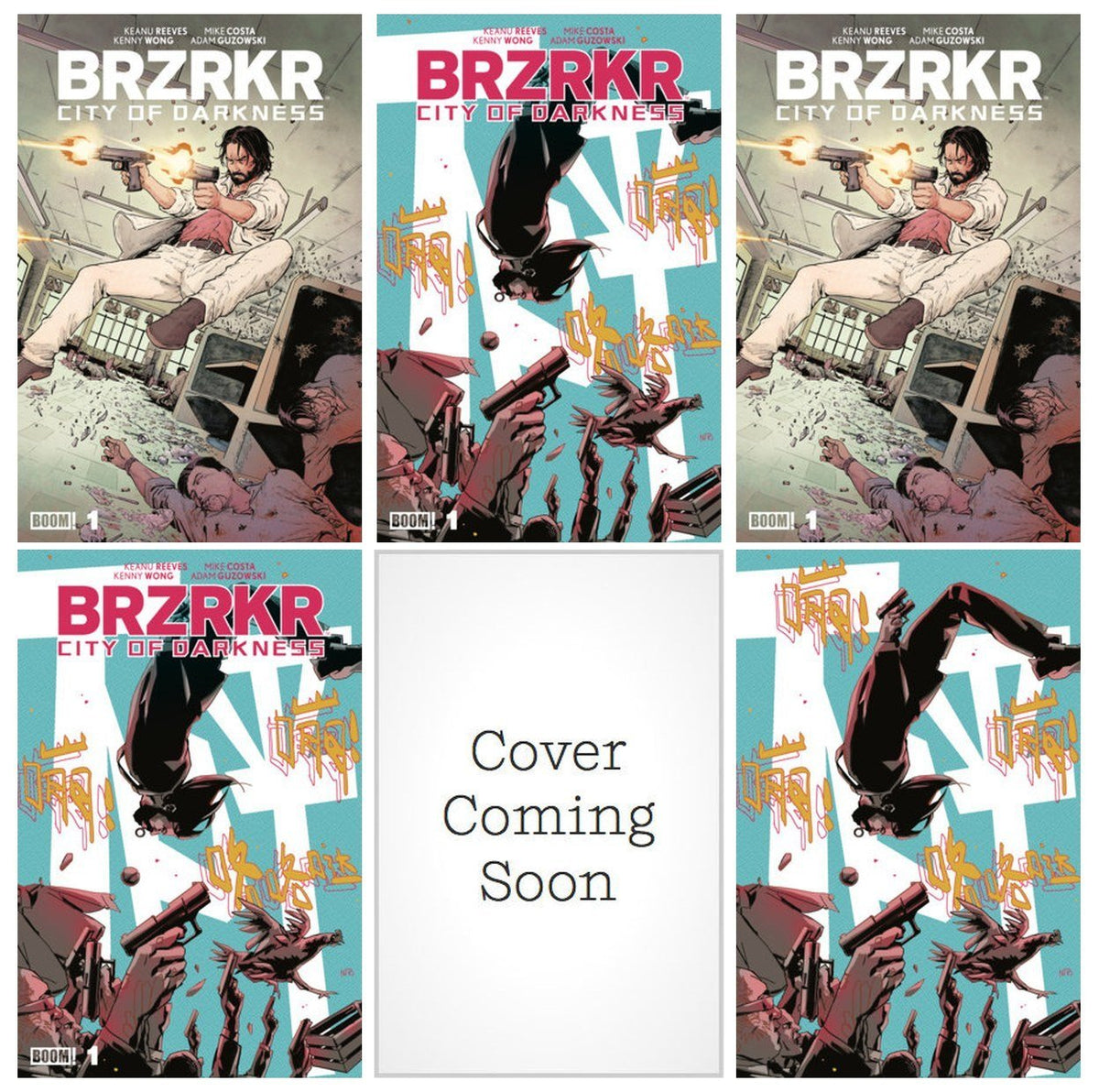 Brzrkr: City of Darkness #1
