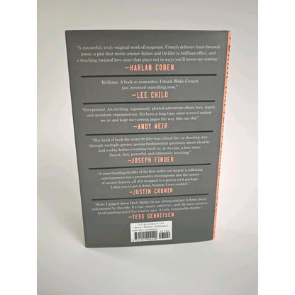 Dark Matter: A Novel by Blake Crouch (English) Hardcover Book