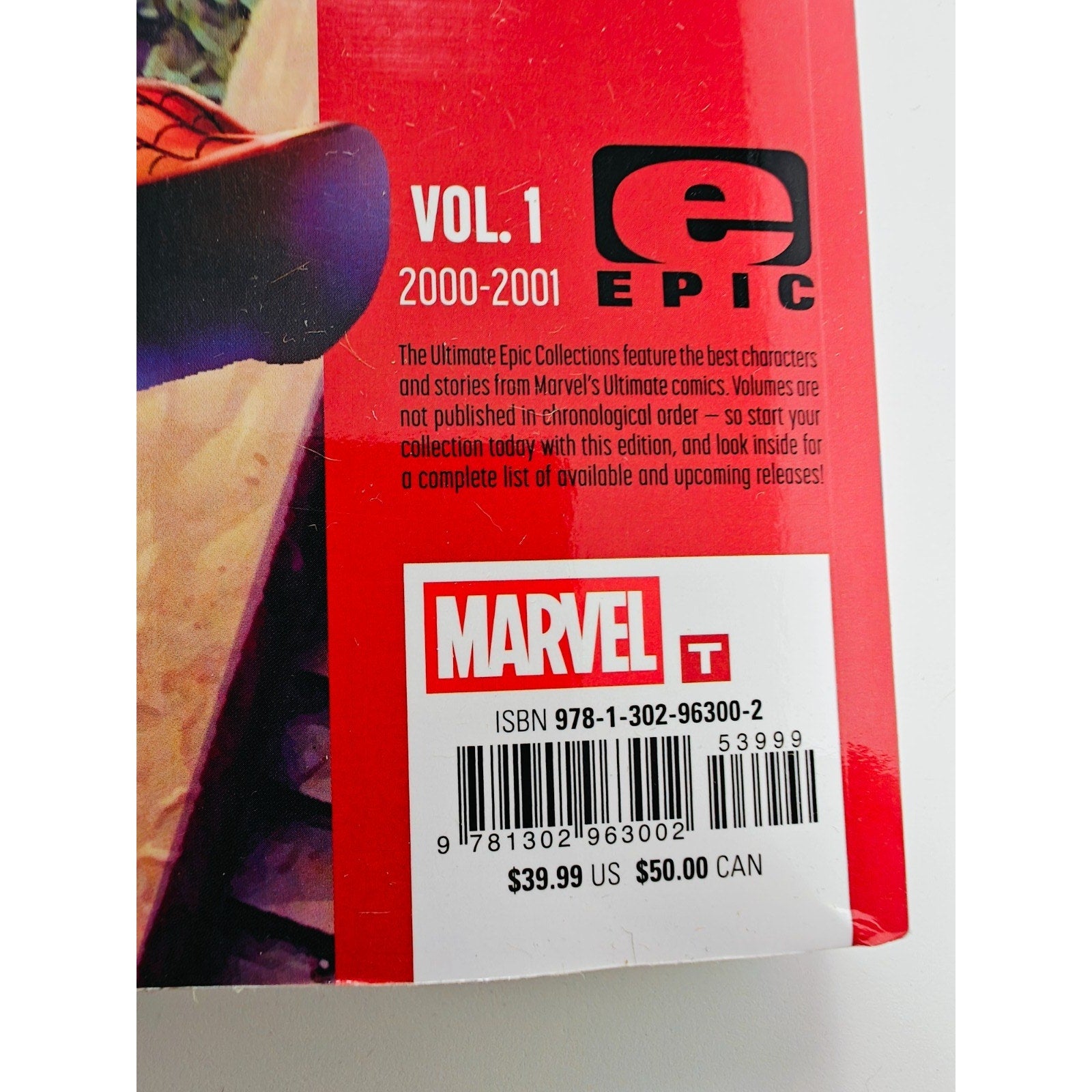 ULTIMATE SPIDER-MAN EPIC COLLECTION VOLUME 1 LEARNING CURVE BAGLEY PRESALE