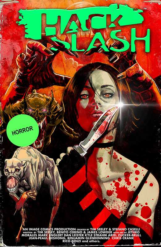 Simon & Schuster - Hack/Slash Deluxe Hardcover Volume 4 by Tim Seeley