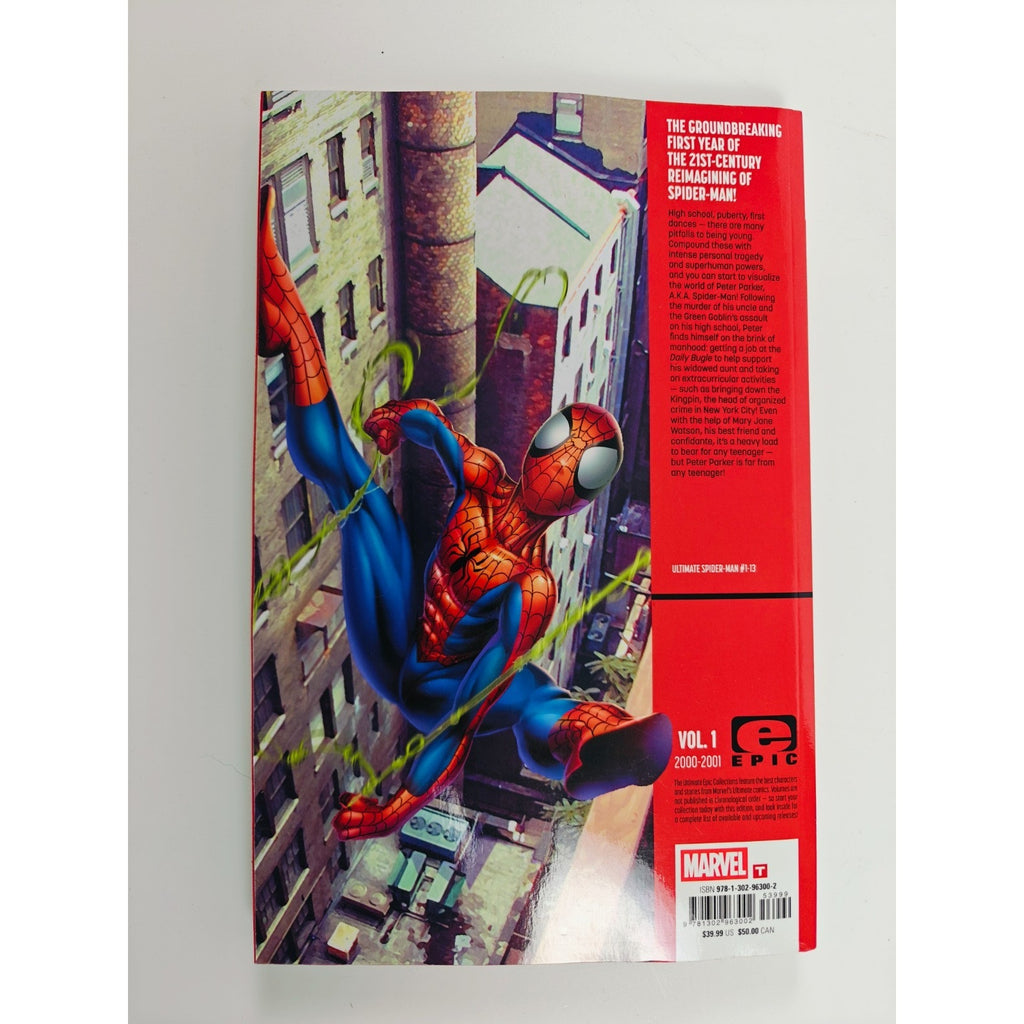 ULTIMATE SPIDER-MAN EPIC COLLECTION VOLUME 1 LEARNING CURVE BAGLEY PRESALE