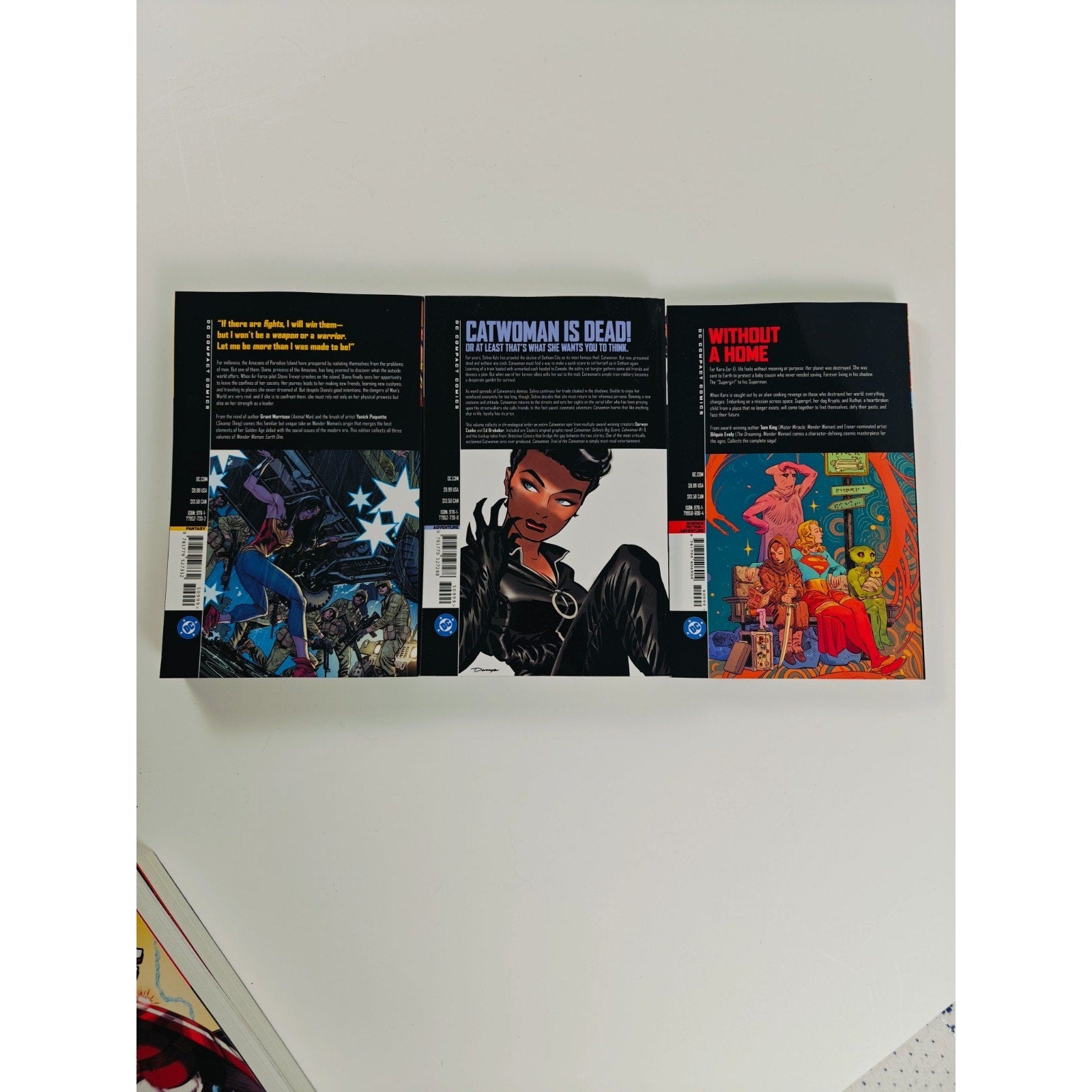 DC Compact Comics Bundle Set (Supergirl, WW, Catwomen) 3 Book Compact Comics NEW