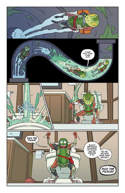 Simon & Schuster - Rick and Morty Oni Compact Comics Edition: The Unkillable Collection by Kyle Starks