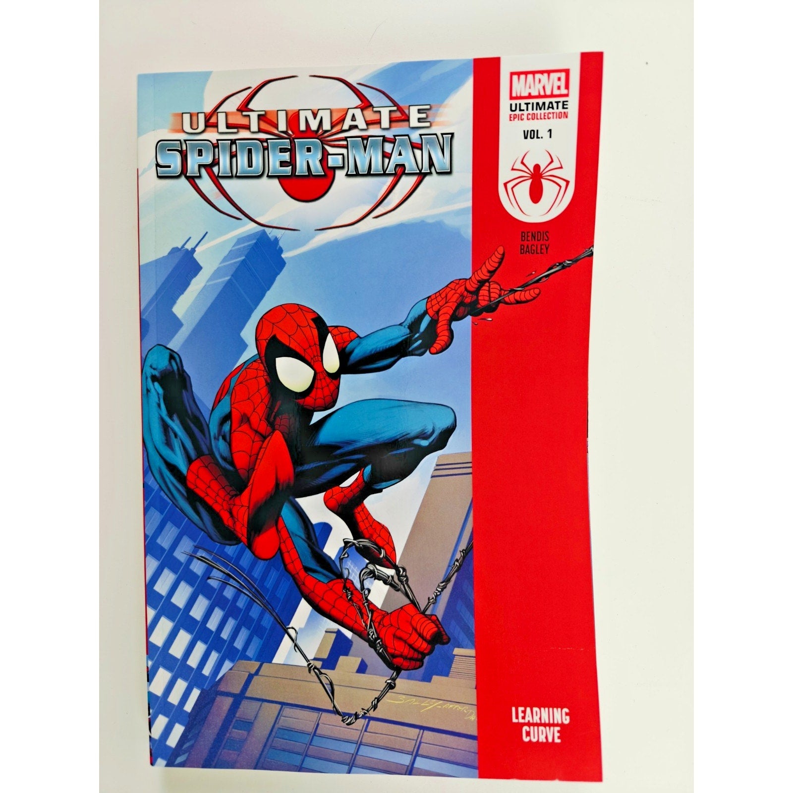 ULTIMATE SPIDER-MAN EPIC COLLECTION VOLUME 1 LEARNING CURVE BAGLEY PRESALE